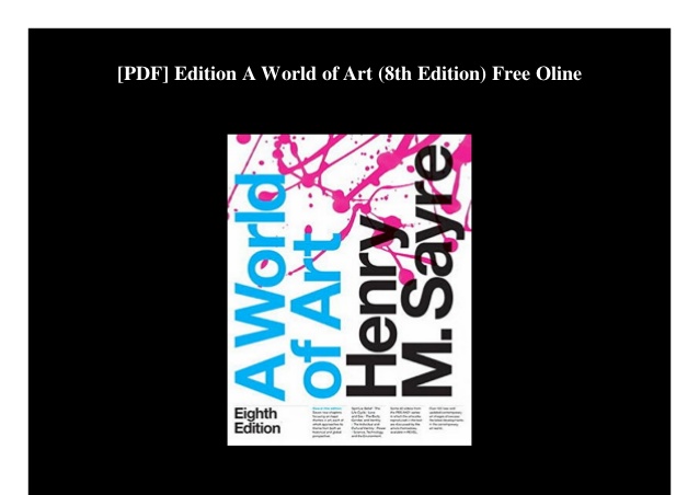 World Of Art 8th Edition Free Pdf